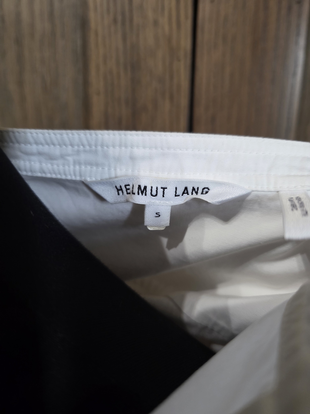 Helmut Lang White Ruffle Sleeve Blouse - Picture 5 of 5